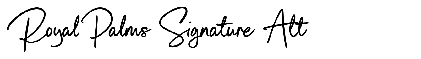 Royal Palms Signature Alt